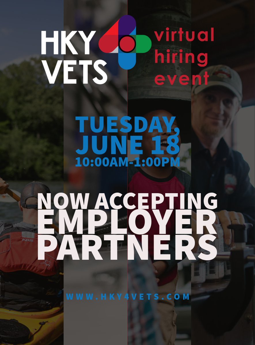 Seeking employers to join HKY4Vets for our final Virtual Hiring Event on June 18, 10 AM-1 PM. Connect with skilled veterans ready for new roles. Free to participate! 🚀

📅To register by 5/24, email nathan@hky4vets.org.

#HKY4Vets #VeteransHiring #CatawbaCounty #HiringEvent