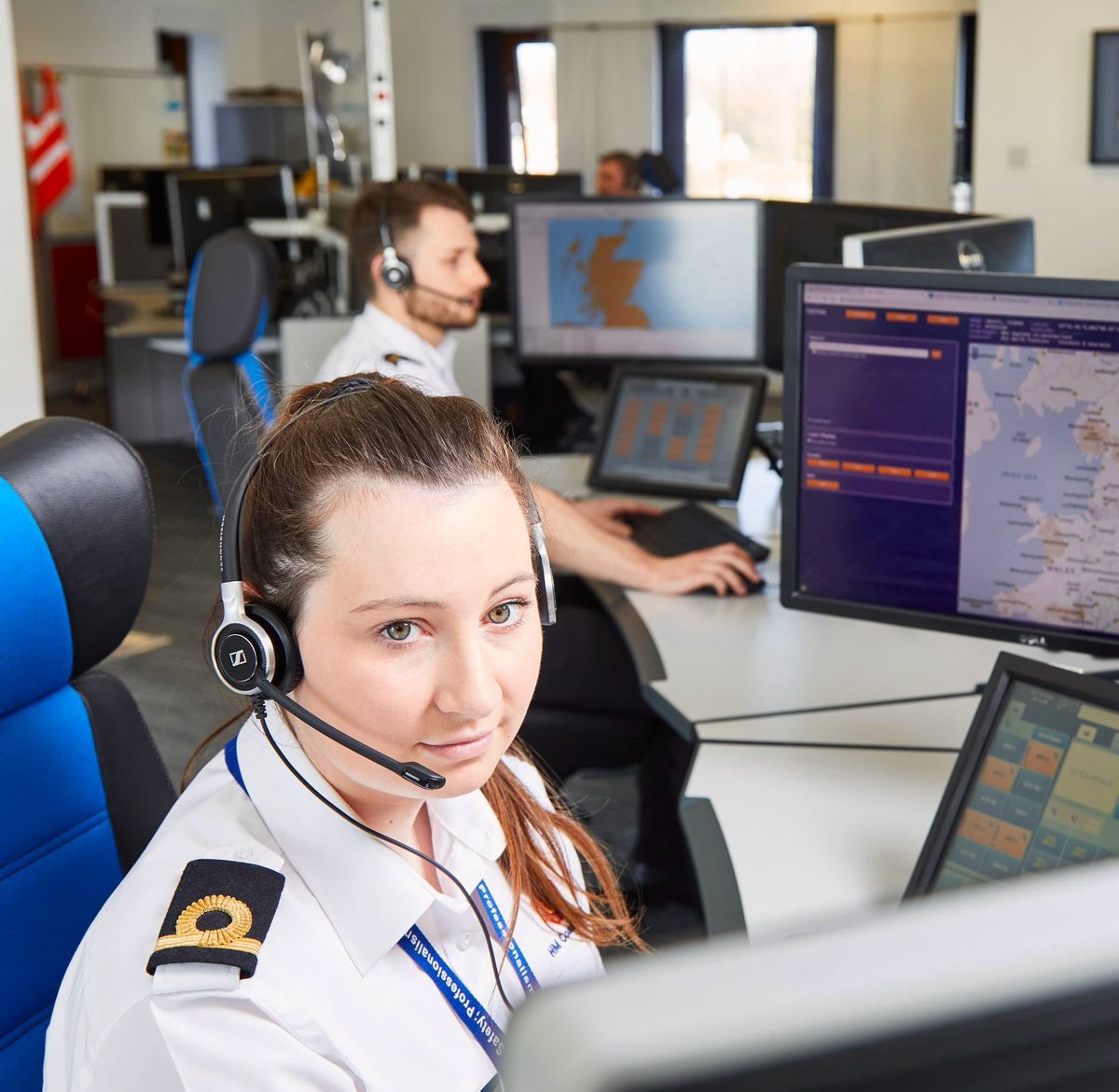 Jonathan Mustard (@coastguardjm) on Twitter photo Pleased to welcome some of the <a href="/RNLI/">RNLI</a> management team and crew from <a href="/rnli_kinghorn/">Kinghorn Lifeboat</a> to the <a href="/HMCoastguard/">HM Coastguard</a> Aberdeen Rescue Coordination Centre today to discuss and understand the coordination of rescue missions.
Great to see familiar faces, hear stories and thanks for the biscuits! Pleased to welcome some of the <a href="/RNLI/">RNLI</a> management team and crew from <a href="/rnli_kinghorn/">Kinghorn Lifeboat</a> to the <a href="/HMCoastguard/">HM Coastguard</a> Aberdeen Rescue Coordination Centre today to discuss and understand the coordination of rescue missions.
Great to see familiar faces, hear stories and thanks for the biscuits!