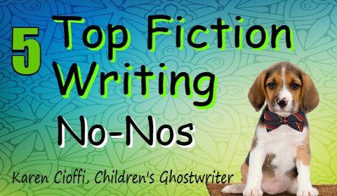 5 Top Fiction Writing No-Nos
buff.ly/38b4FIM  
#writingtips #fictionwriting #writers