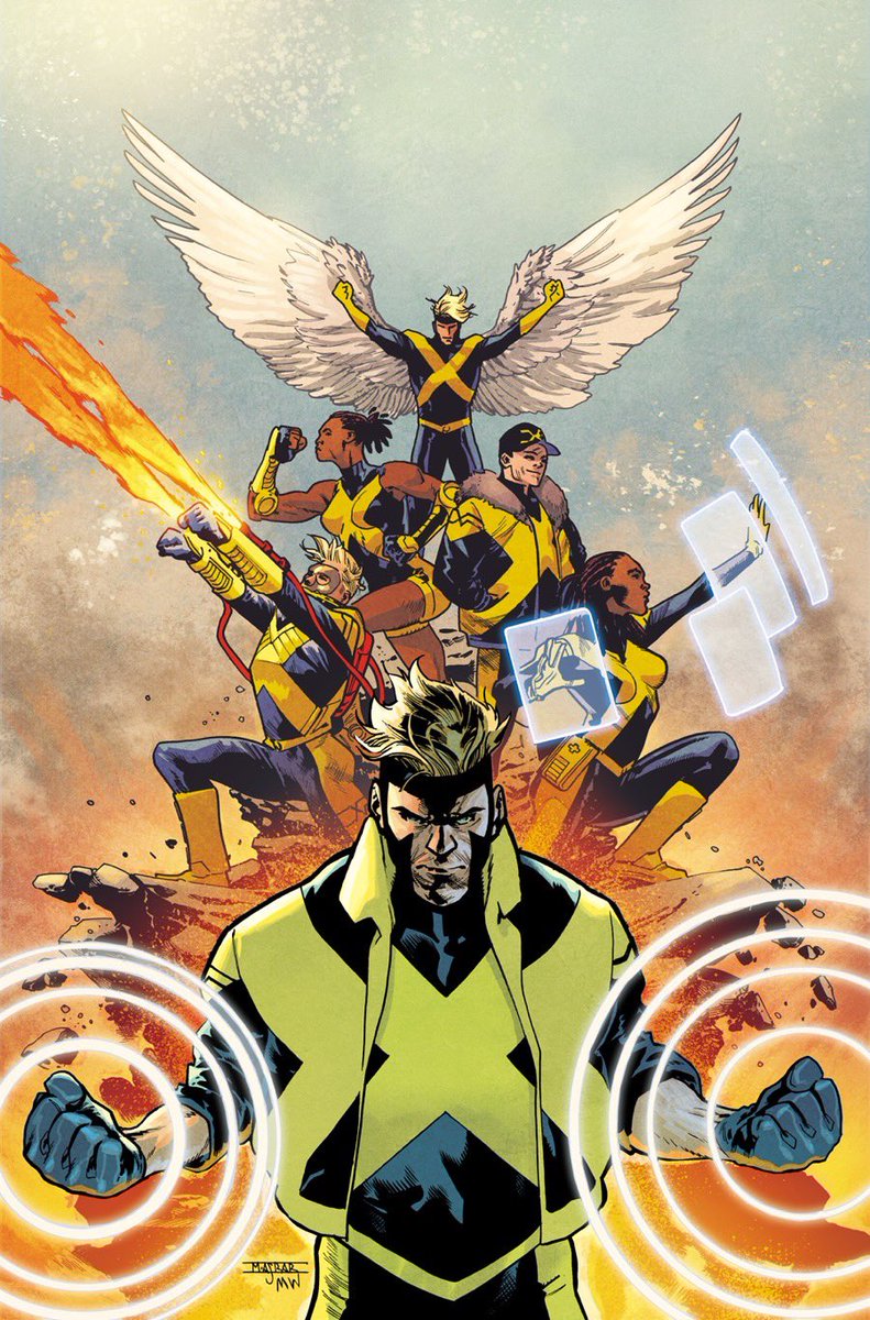 X-Factor #1 Variant Cover Drawn by me, coloured by Matt Wilson.