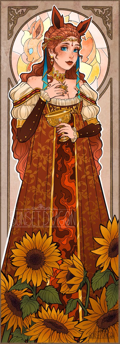 _SunsetDragon_'s tweet image. Tapestry Eevees. Jolteon is up early at b 👁️ 0 😉 #eevee