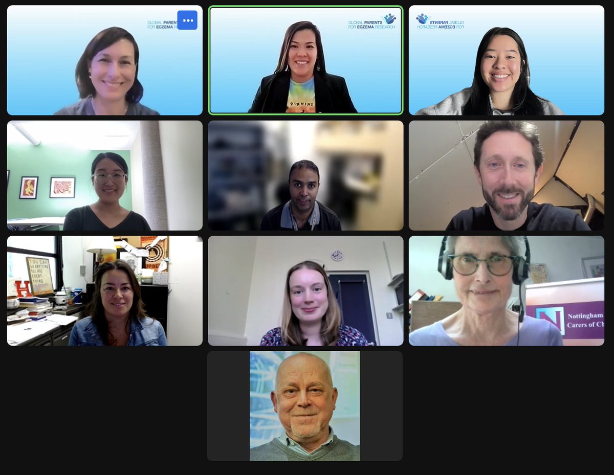 Today our 2024 judging panel met to consider and choose this year's finalist ideas for our Big Ideas for #Eczema Research Challenge! We're so grateful to  collaborate with this esteemed panel of researchers and parent/patient leaders! #atopicdermatitis