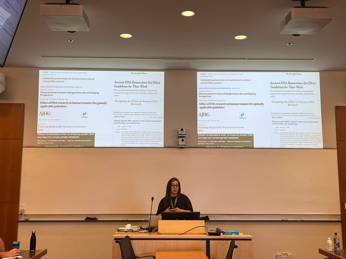 Our second concurrent sessions focused on Decolonizing Genomic Strategy and Community-Driven Research. #GILGS