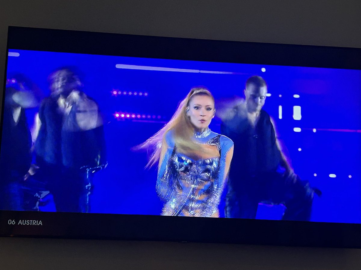 Austria’s very own Ariane Grande representing for #Eurovision2024. Fab!