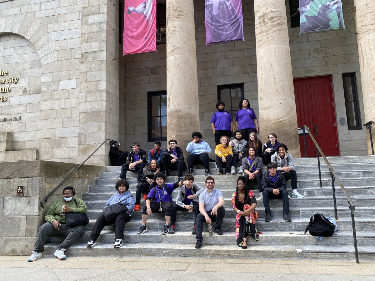 Thank you @UArts for welcoming our 10-12th grade engineering students at @kensingtonhs to your campus! They explored various departments, witnessing the intersection of arts with STEM. Excited to continue our partnership! #PHLED