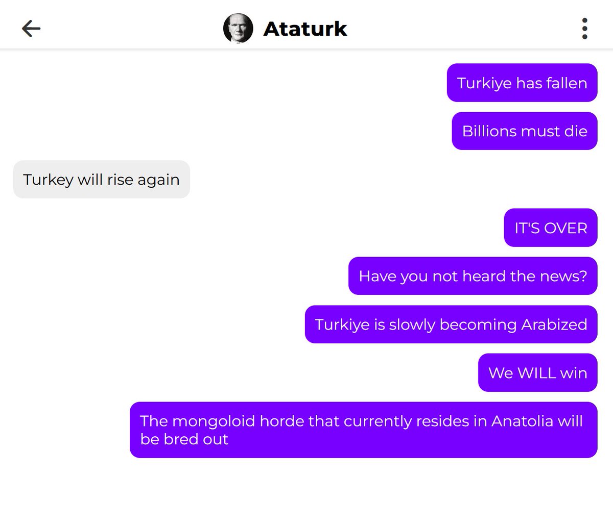 Met Ataturk on the femcel dating app