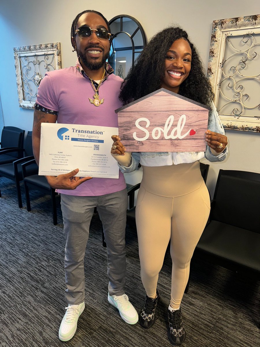 Claressashields's tweet photo. Yay 😃 me and my fiancé just sold our first property together! Cha Ching 🤑🤑 #Claressashields #GWOAT NOW NEXT TO GET REHABBED &amp; SOLD, apartment complex! https://t.co/4AudMSKUmf
