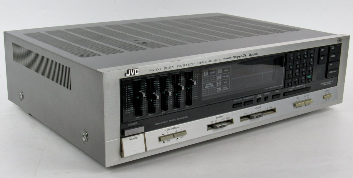 Check out JVC R-X300 Digital Synthesizer Stereo Receiver WORKS WATCH VIDEO ebay.com/itm/2261381228…… #eBay via
@eBay
. #JVC #digital #synthesizer #stereo #receiver #vintage #collectors #eBay #ebayfinds #FreeShipping