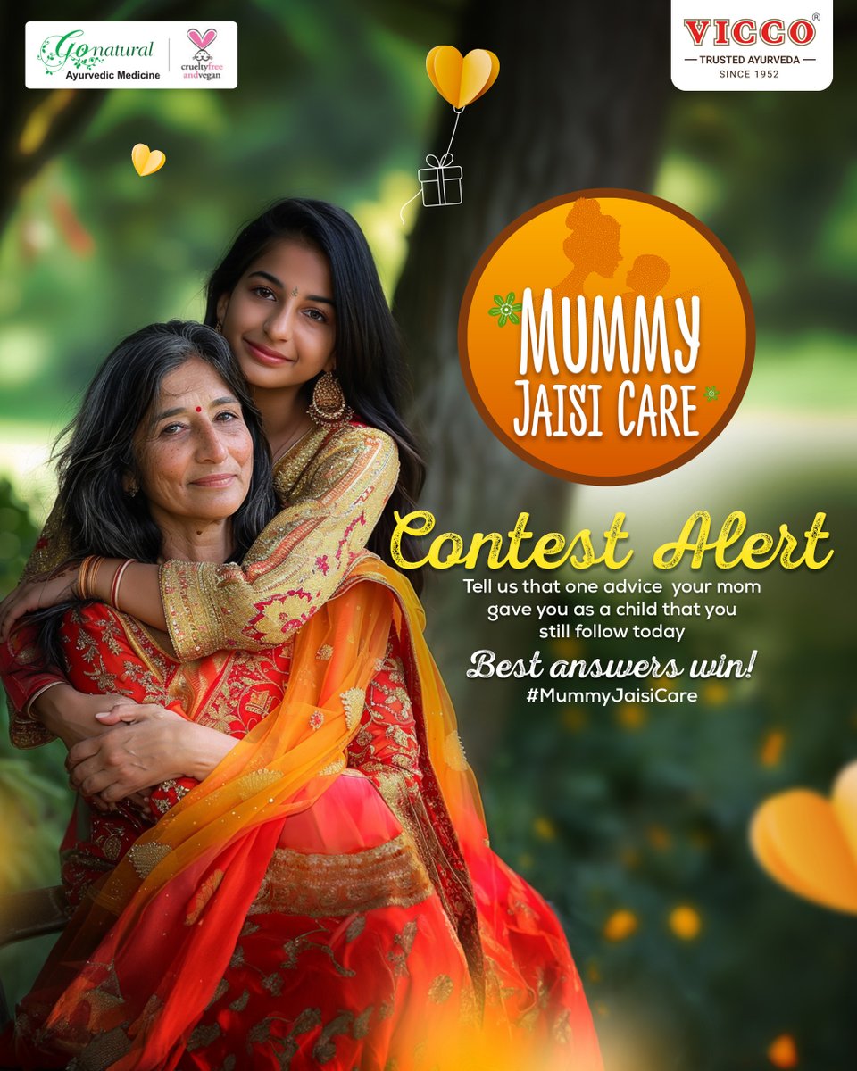 #ContestAlert What’s that one advice from your mom that you still follow? Tell us in the comments below with the hashtag #MummyJaisiCare and get a chance to win an exclusive Vicco Care Hamper. The contest starts 10th May. What are you waiting for? Comment Now! #Viccolabs