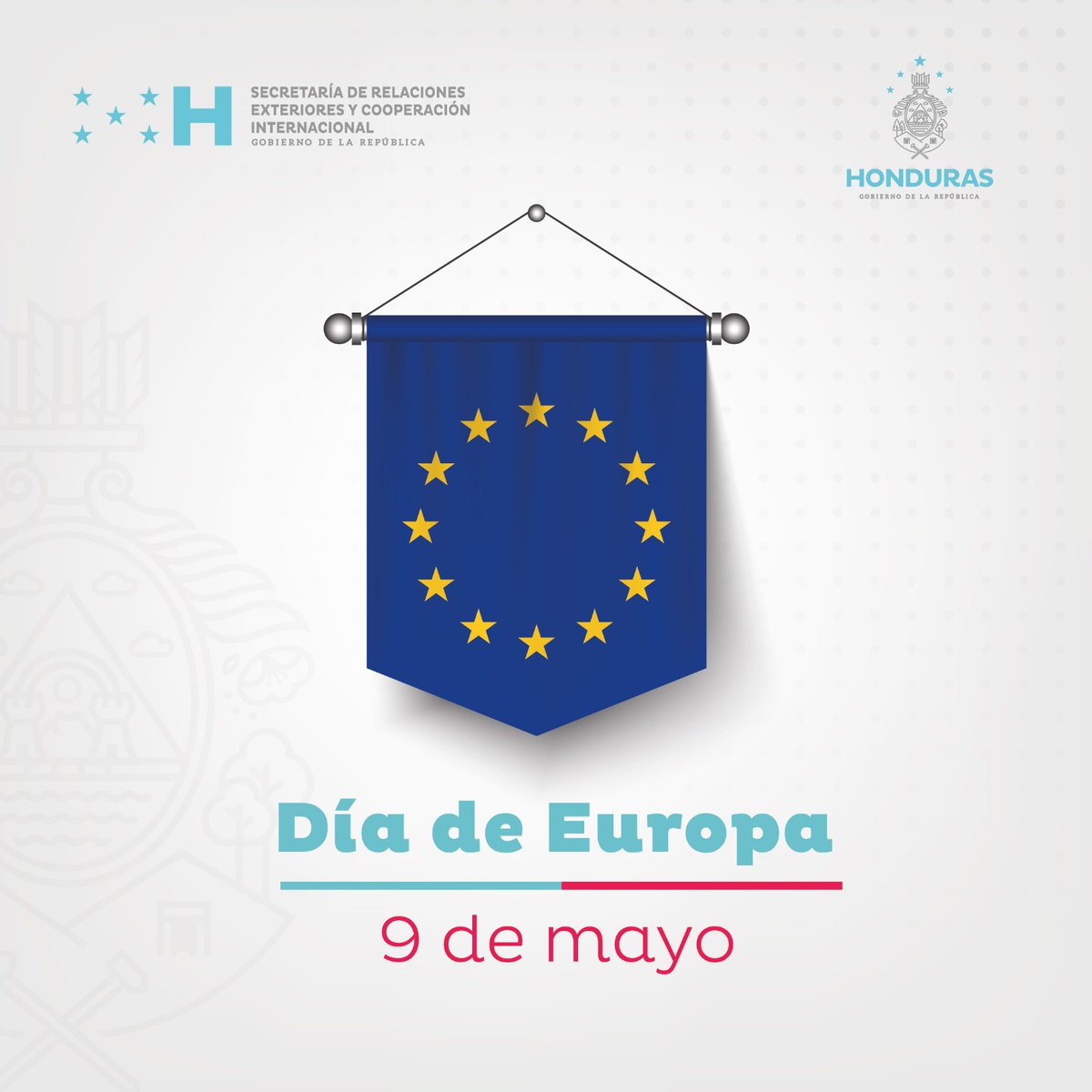 🇭🇳🤝🇪🇺La @CancilleriaHN saluda a los estados miembros de la #UniónEuropea, reconocemos las decisiones valientes tomadas para el bien común, la paz entre los pueblos, un ejemplo de cooperación y diálogo promoviendo valores como la democracia, la justicia y los DDHH, entre naciones