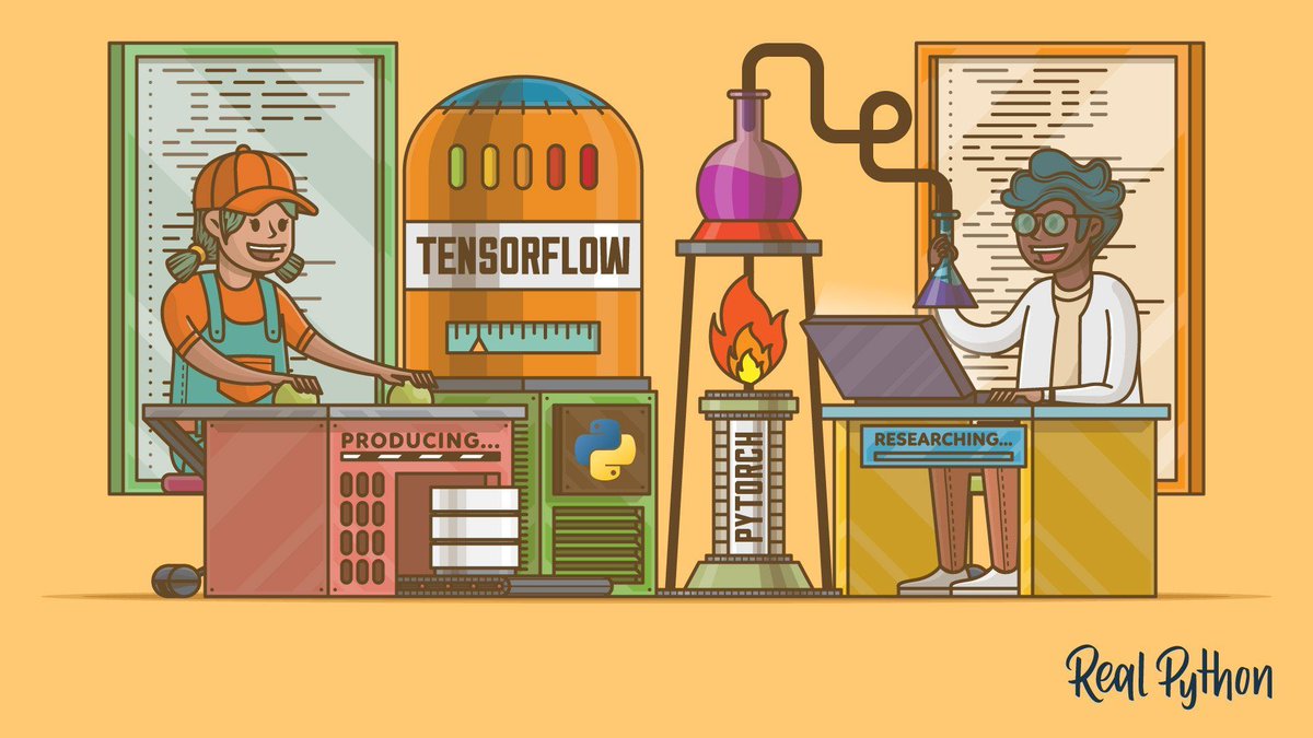 🐍📰 PyTorch vs TensorFlow for Your Python Deep Learning Project

PyTorch vs Tensorflow: Which one should you use? Learn about these two popular deep learning libraries and how to choose the best one for your project

realpython.com/pytorch-vs-ten…