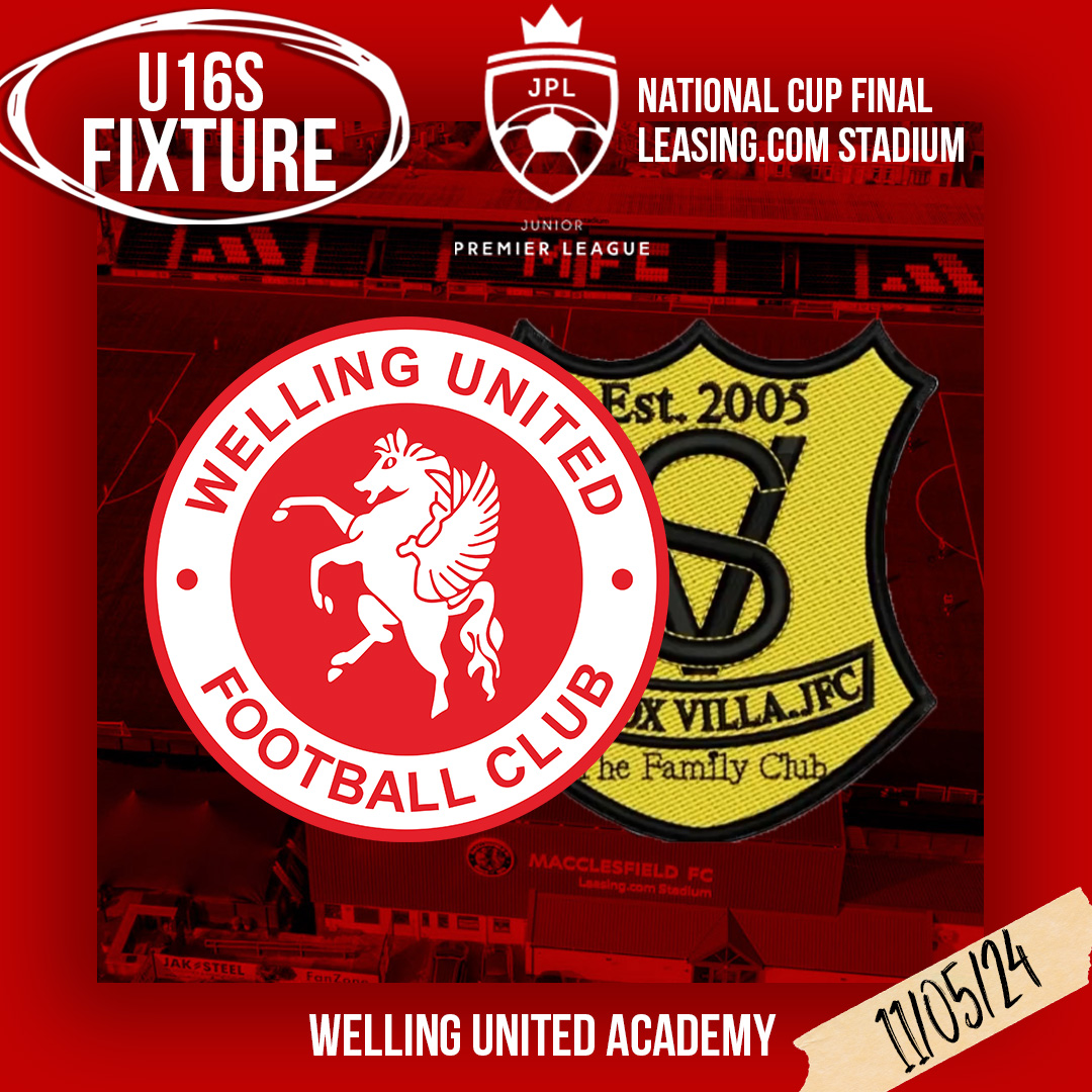 🏆 The cup finals keep coming for our young Wings with our U16s heading to Macclesfield on Saturday to take on Silcox Villa in the JPL National Cup Final. Good luck, lads! Bring that silverware home! 💪 #wearewings