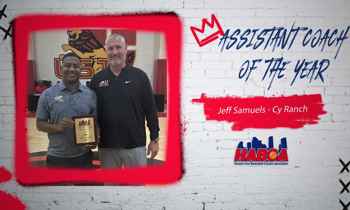 🔵🔴HABCA ASSISTANT COACH OF THE YEAR