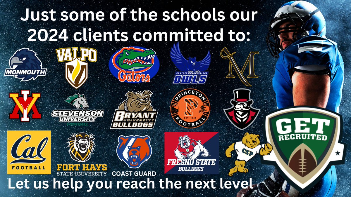Need help getting college football offers? Let Get Recruited Consulting help you find the right college fit for you. Visit us at getrecruitedconsulting.com and text Coach Cohen at (570) 428-2872. @Coach_Brady @GoMVB @jerryflora1 @PremiunSports @1of1lifeskills #football
