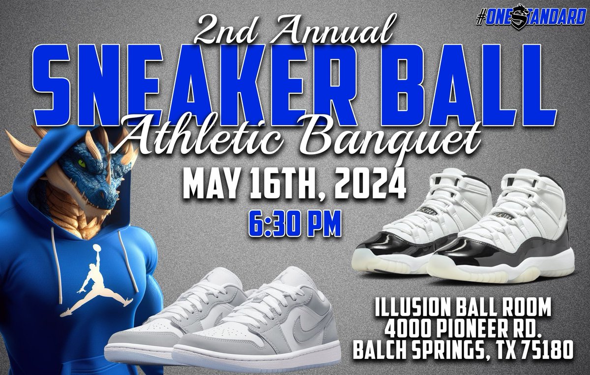 GOT ‘EM Now it’s time to show them! Pull out your best sneakers & get ready to celebrate all the hard work and success At our 2nd Annual Sneaker Ball! #OneStandard #ITWIT