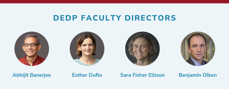 💡 Courses in the #DEDP MicroMasters program are taught by esteemed economics faculty at MIT, including the program’s four faculty directors. Consider enrolling today: bit.ly/3JVpUBk