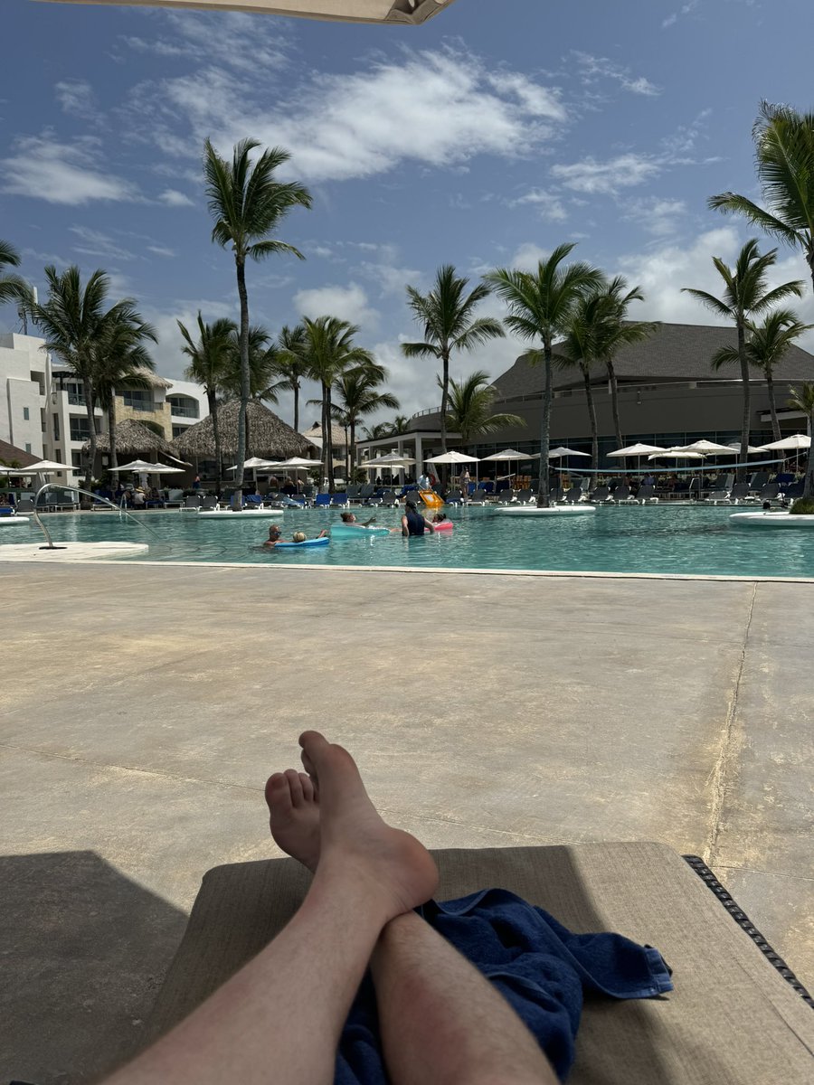 Hey @mitchlafon they just played Bon Jovi right after Motley Crue by the pool… I thought I was listening to your X feed! 🤣⚡️🏝️