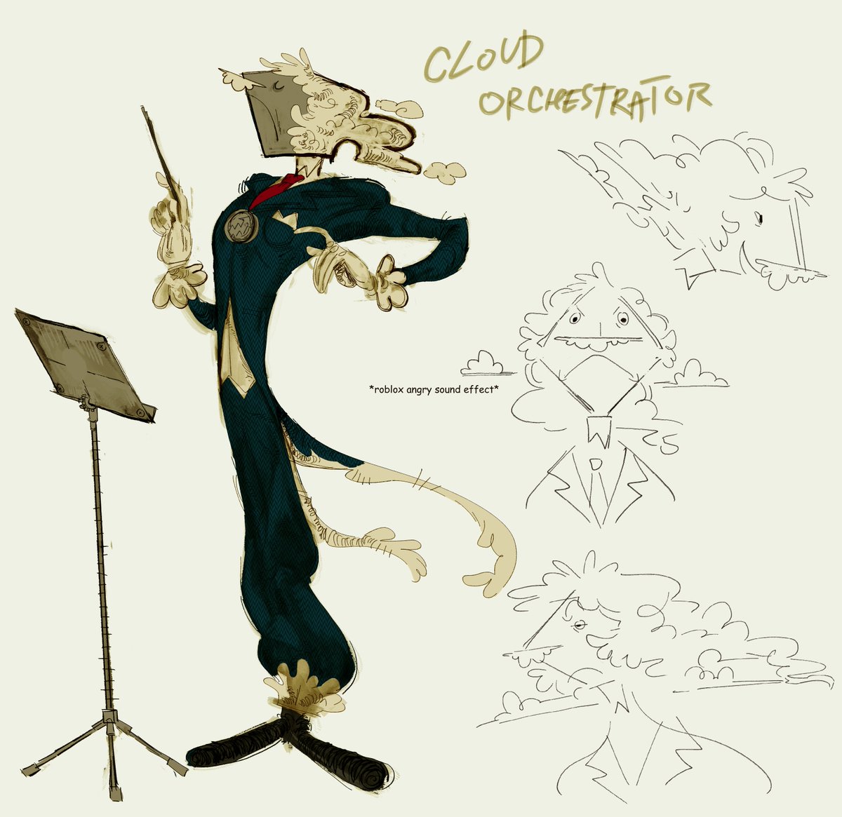 vampiieri's tweet image. cog oc..........still kinda wip maybe but:-)
misty grandpappy as my friends call him(i agree)
#ttcc