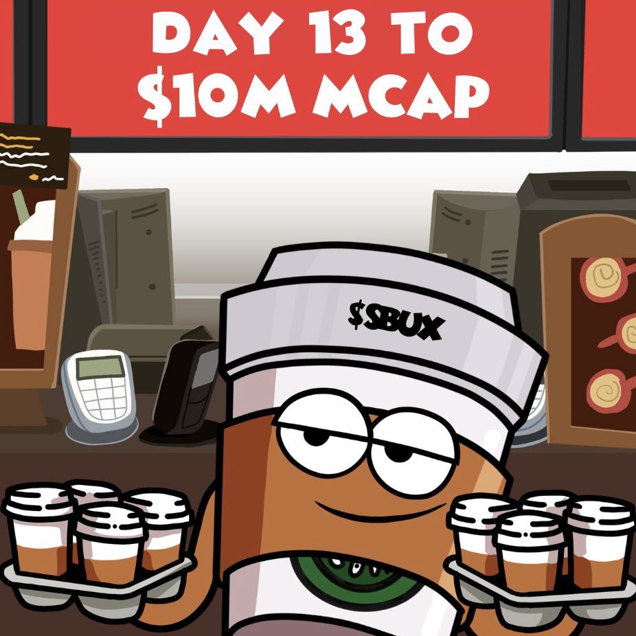 SBUXonSOL's tweet photo. Day 13! Get yoo $SBUX https://t.co/LVxrvK0JxP