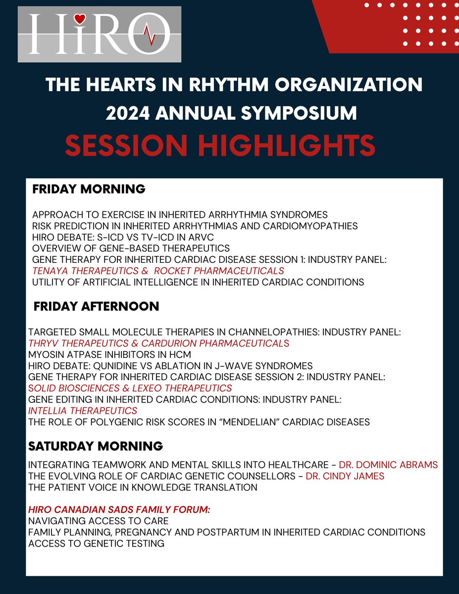 The 8th Annual HiRO Symposium is going hybrid! We're excited to share registration for virtual attendance on Friday June 7th and Saturday June 8th is now open. 

View the full meeting program and speakers here:   drive.google.com/file/d/1UjQPDY…

Register here: event.fourwaves.com/4fc41cd0-0137-…