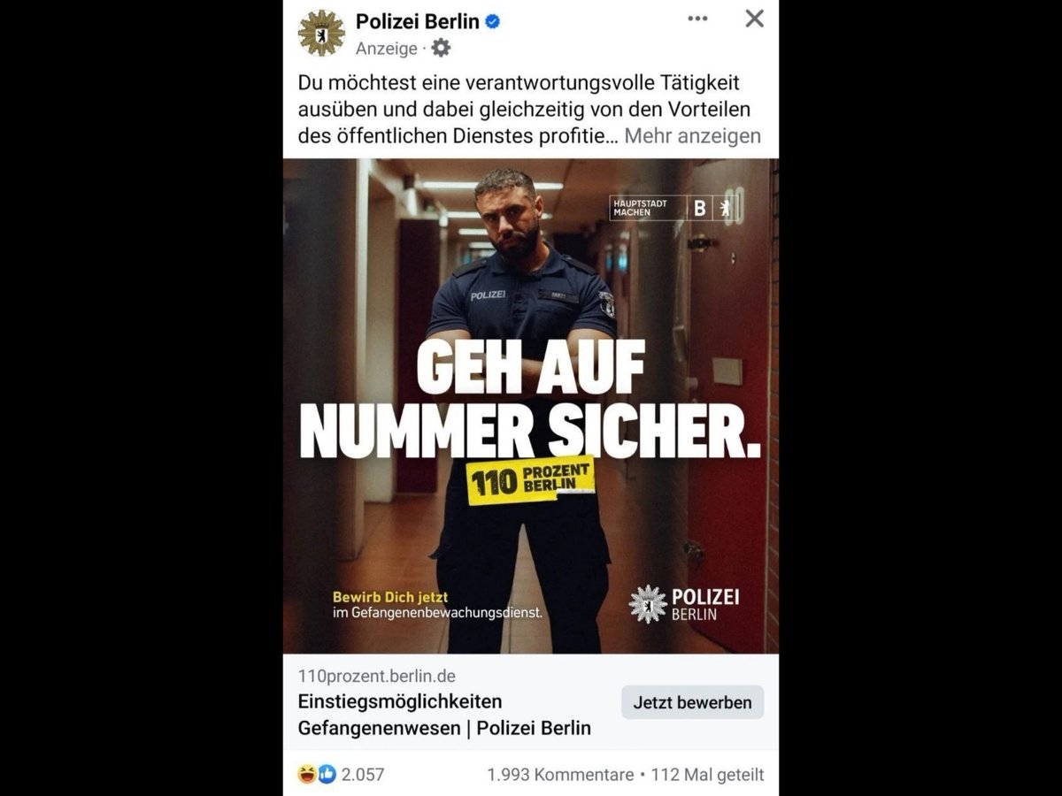 Warum sieht dieser „deutsche Polizist“ wie ein muslimisches kriminelles Clan-Mitglied aus? Frage von meiner Taiwanischen Mitbewohnerin