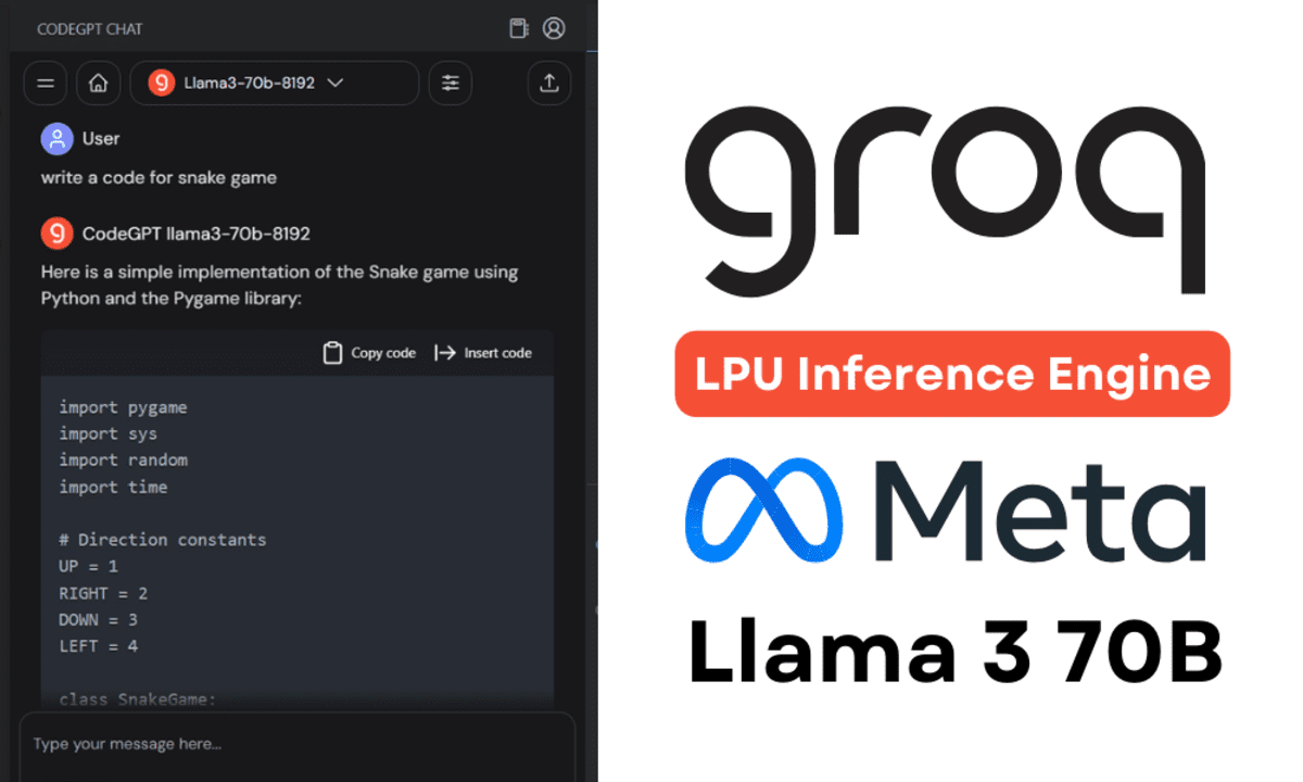 Using Groq Llama 3 70B Locally: Step by Step Guide Learn how to generate super fast responses in Jan AI and VSCode using Groq LPU Inference Engine. kdnuggets.com/using-groq-lla…