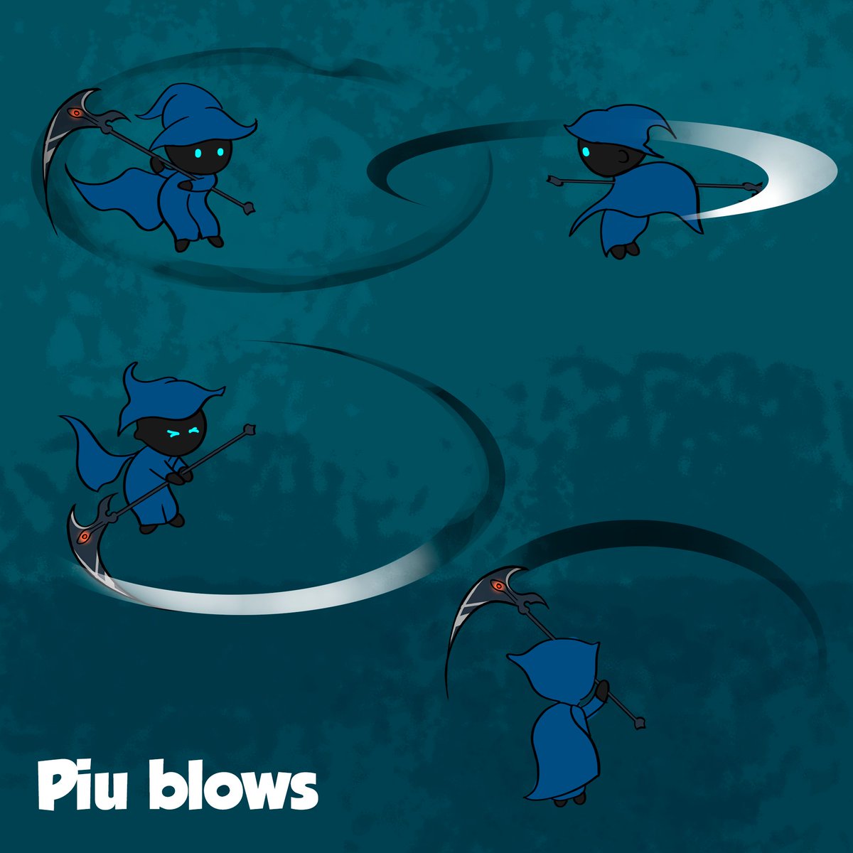 PiuBeyoundSouls's tweet photo. These are Piu's blows. His combo consists of four strikes that increase his damage throughout the execution. What do you think of this type of mechanic?
#gameindie #indiegame #indiegamedev #plataformgame #soulsgame #game #games  #hardgame #steam #steamgames #gamesonsteam  #gamer https://t.co/XwVbjPqxWh