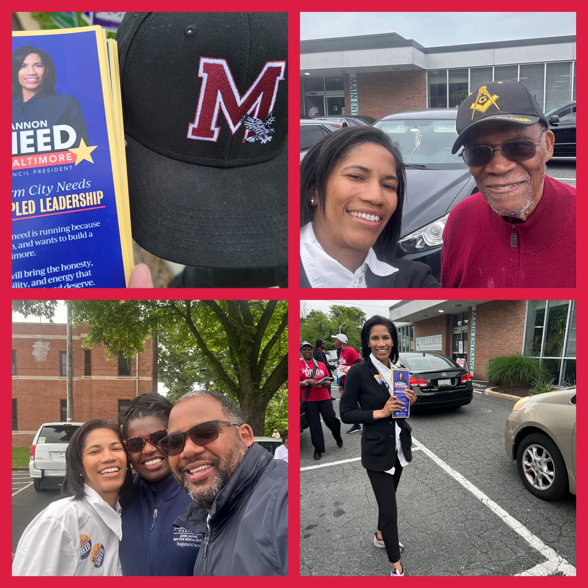 Getting a little love on the last day of Early Voting from my alma mater <a href="/MorganStateU/">Morgan State University</a>! Polls are open until 8:00 PM!