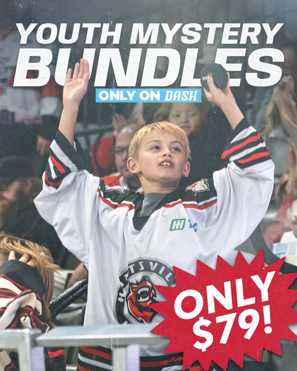 🗣️ WE'VE GOT A YOUTH BUNDLE NOW! Get a Youth XL mystery bundle for only $79 that includes a Replica Jersey, Hooded Sweatshirt, T-shirt, AND a Plush! ➡️ bit.ly/HavocBundles