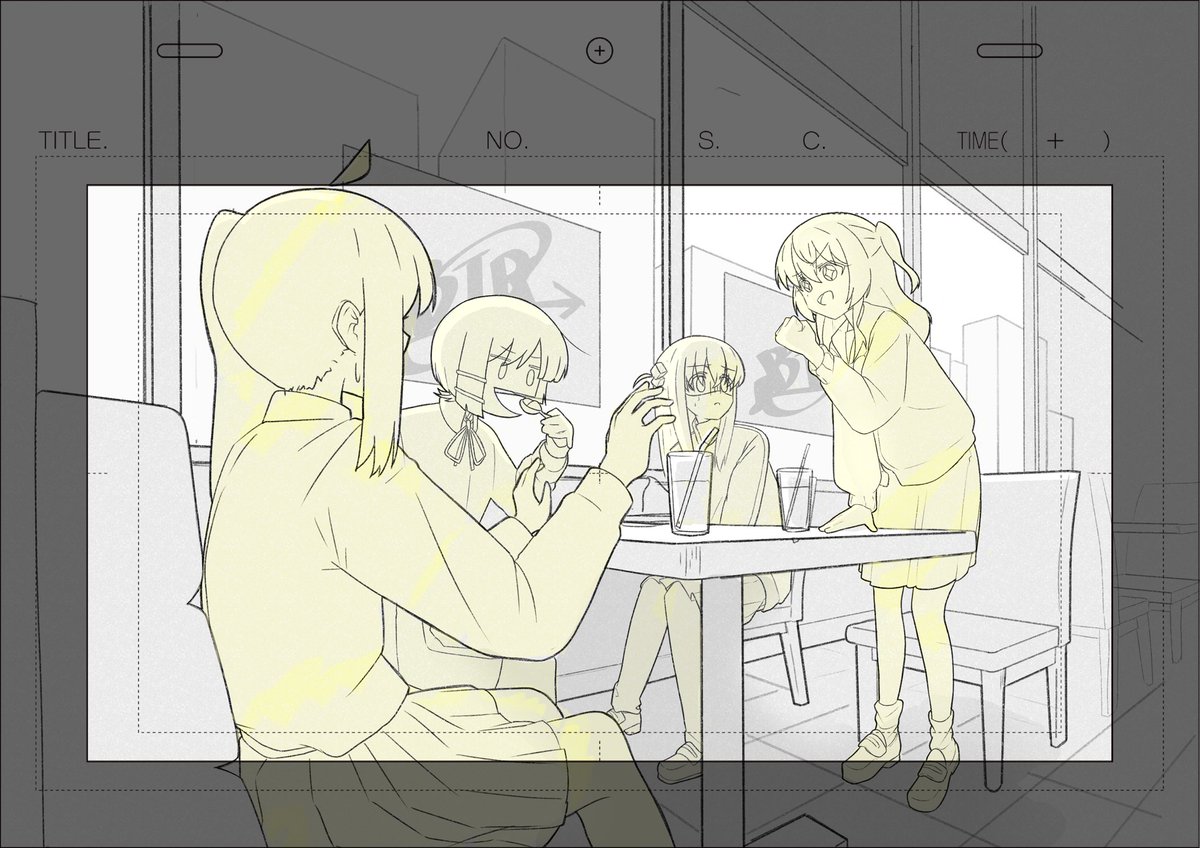一枚描くのにめちゃ時間がかかってしまう 