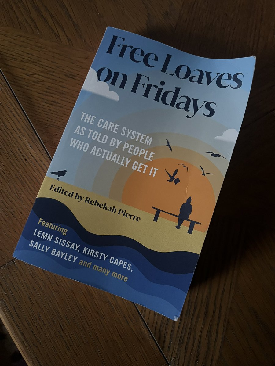 Thanks so much for giving me a copy of #FreeLoavesonFridays @hannahmerich Poignant stories of #careexperienced peoples lives. I’m playing to share with my social work colleagues as soon as I finish! @RebekahPierre92