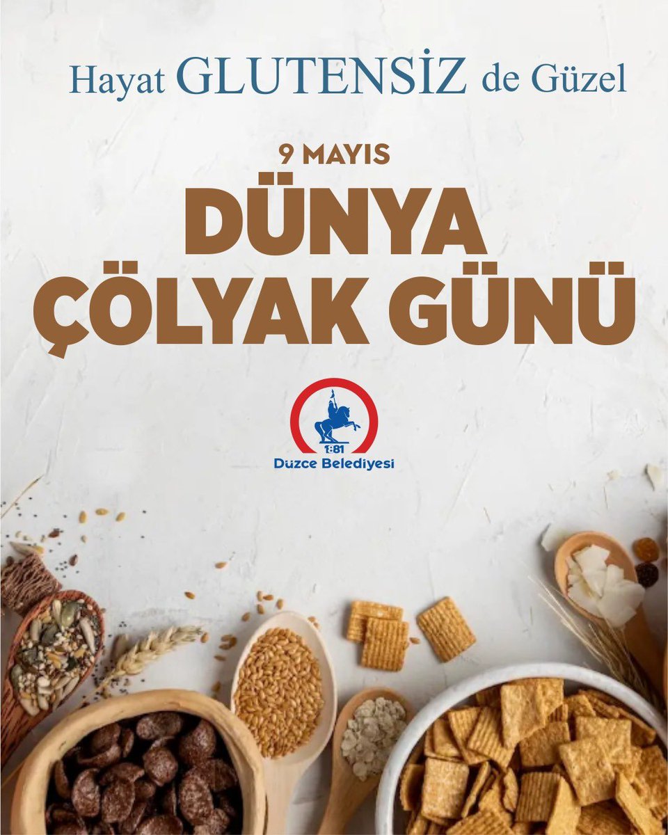 Çölyak teşhis edilene kadar hastalık, teşhis edildikten sonra bir yaşam biçimidir. 🌾 👫 9 Mayıs Dünya Çölyak Günü’nde tüm hastalarımıza Allah'tan acil şifalar diliyor, sağlıklı bir ömür temenni ediyoruz.