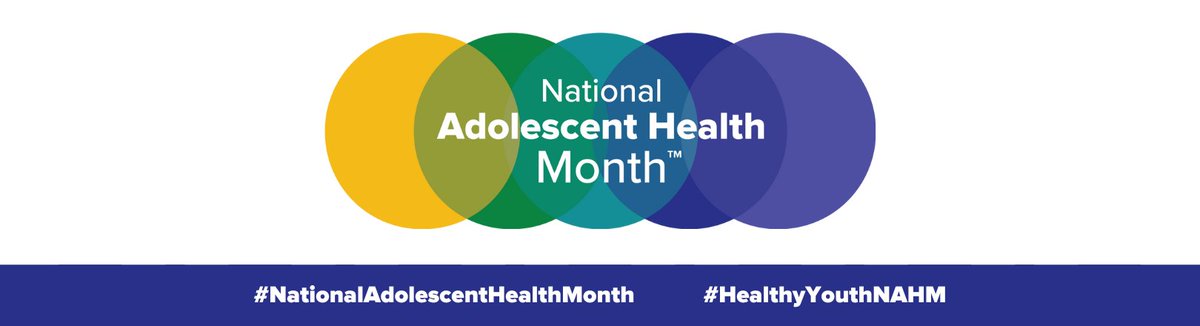 Celebrate National Adolescent Health Month with us all May! 💫 Let's empower youth, promote meaningful engagement, and spotlight crucial topics in adolescent health. Together we can build a healthier future: ow.ly/TrQR50Rv7ji #NationalAdolescentHealthMonth #HealthyYouthNAHM