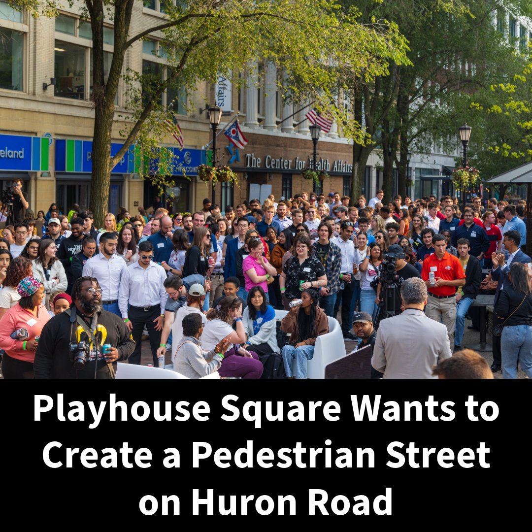 ➡ Although early in the process, @playhousesquare Foundation is leading an effort in Downtown Cleveland that could result in an expanded US Bank Plaza and a venue for a street market of pop-up vendors and artists. 🔗 clevelandmagazine.com/in-the-cle/dev… @CityofCleveland @DowntownCLE