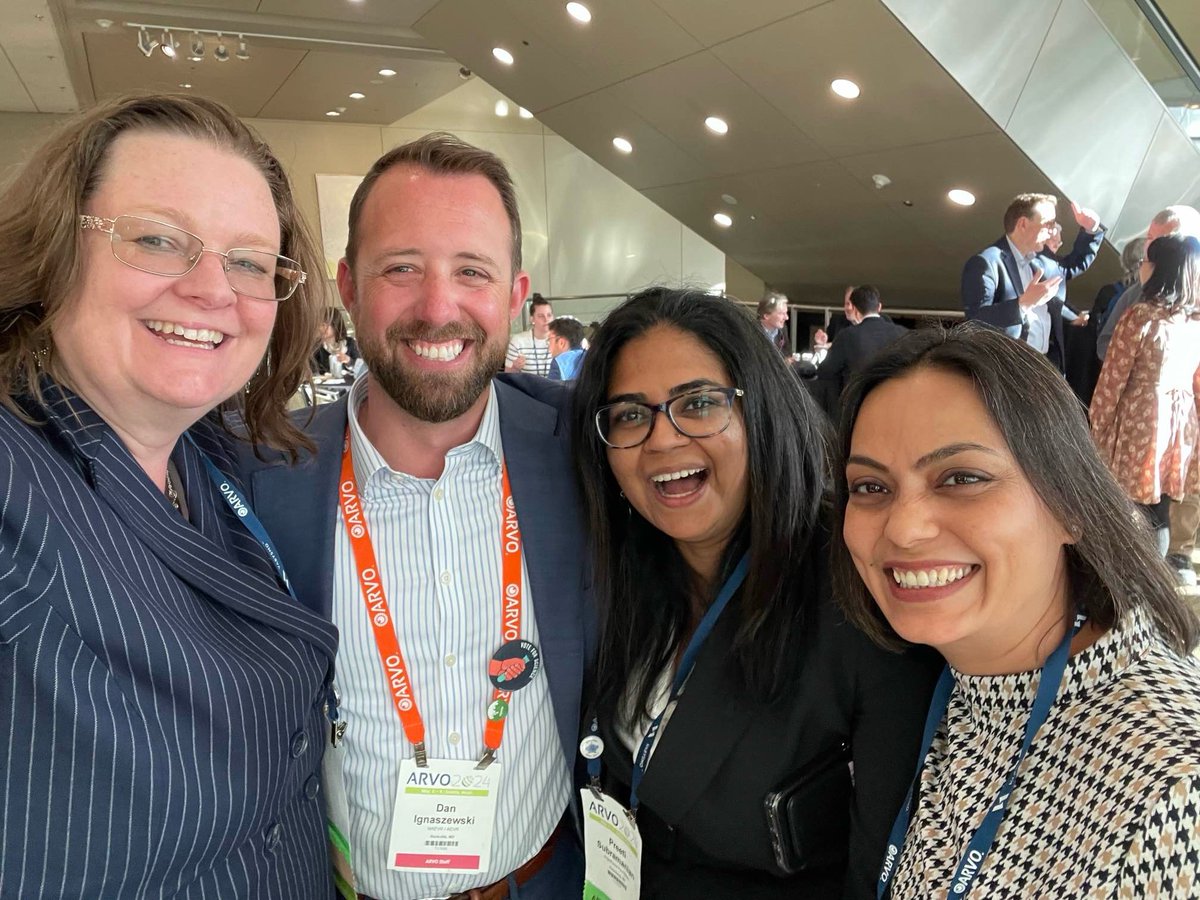 Another unforgettable ARVO Annual Meeting! 🌟 From groundbreaking research to inspiring discussions, #ARVO2024 was truly extraordinary. Already counting down the days until next year's conference! #EyeResearch #Innovation #Inspiration