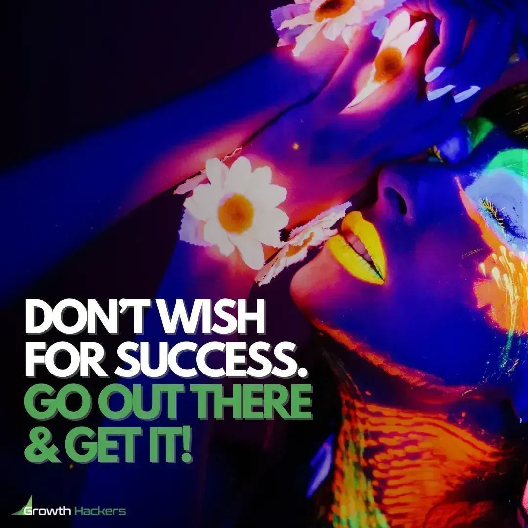 Don’t Wish for Success.
Go Out There & Get It!

buff.ly/2PfX1mp

#Winners #Success #Successful #TakeAction #Entrepreneurship #BusinessInspiration #SuccessTips #GrowthMindset #Entrepreneurs #Startups #Leadership #GrowthHackers #LeanStartup #Hustle