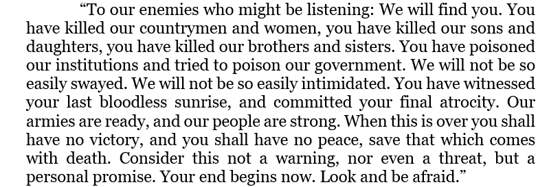 jxmcorriss's tweet photo. #FantasyIndiesMayTober #WritingCommunity #FreedomAndControl
9 VILLAIN QUOTES

Wasn't it Phineas and Ferb who said, "A hero is a hero, but everybody loves a good villain." ?

Zhaekota... Zhaekota... Zhaekota... What a guy. https://t.co/bMgfByC6kS