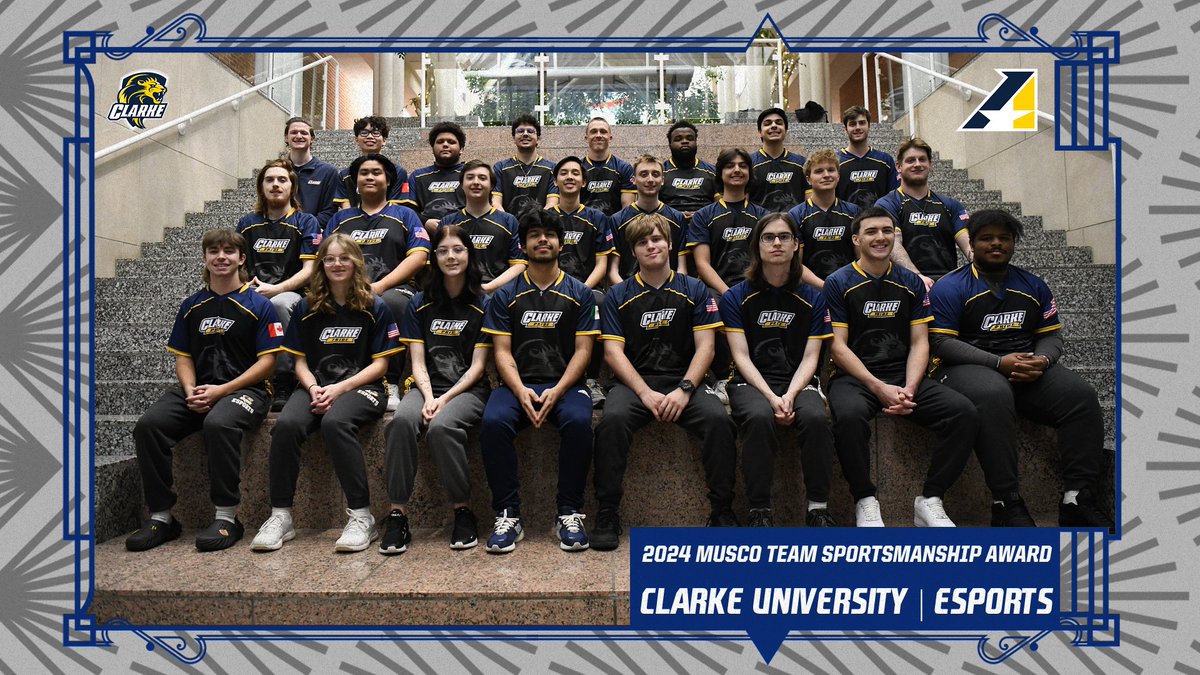 ESPORTS, Congratulations to @ClarkeAthletics on Capturing the First-Ever @MuscoLighting Team Sportsmanship Award for the Sport of Esports! heart.prestosports.com/sports/esports…