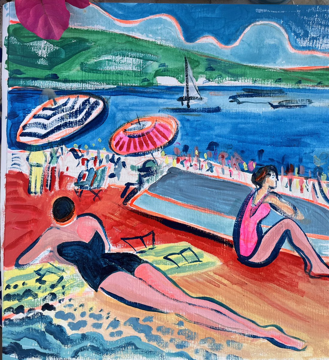 #andalucia #artoftheday #playa #painting #quoteoftheday #art #beachart #artquote

‘Understand one single day fully, 
so you can love every night.’ 

#FedericoGarciaLorca
5 June 1898 – 19 August 1936

#ALMA