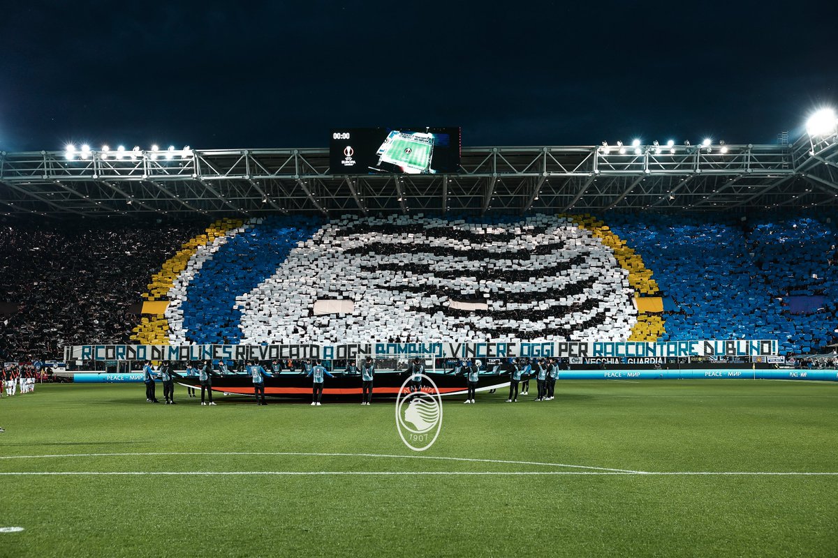 Simply... WOW 🖤💙 #AtalantaOM #UEL #GoAtalantaGo