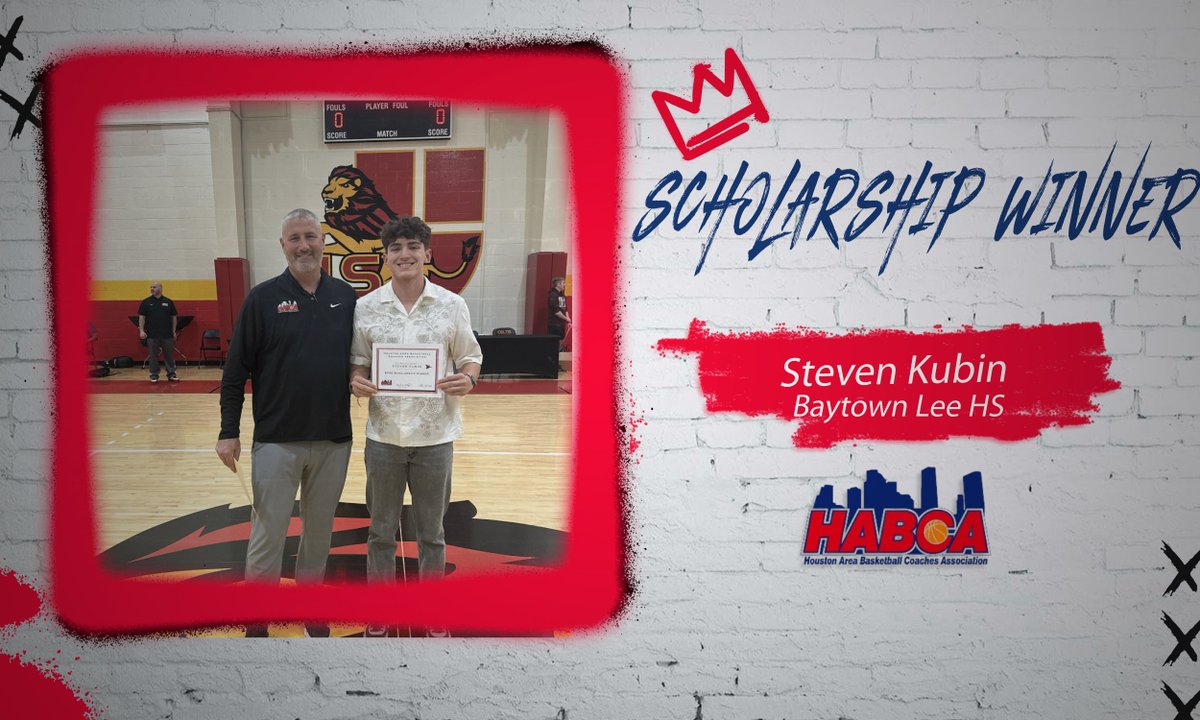 Houston Area Basketball Coaches Association (@habca_) on Twitter photo 🔵🔴HABCA SCHOLARSHIP WINNER🔵🔴 🔵🔴HABCA SCHOLARSHIP WINNER🔵🔴
