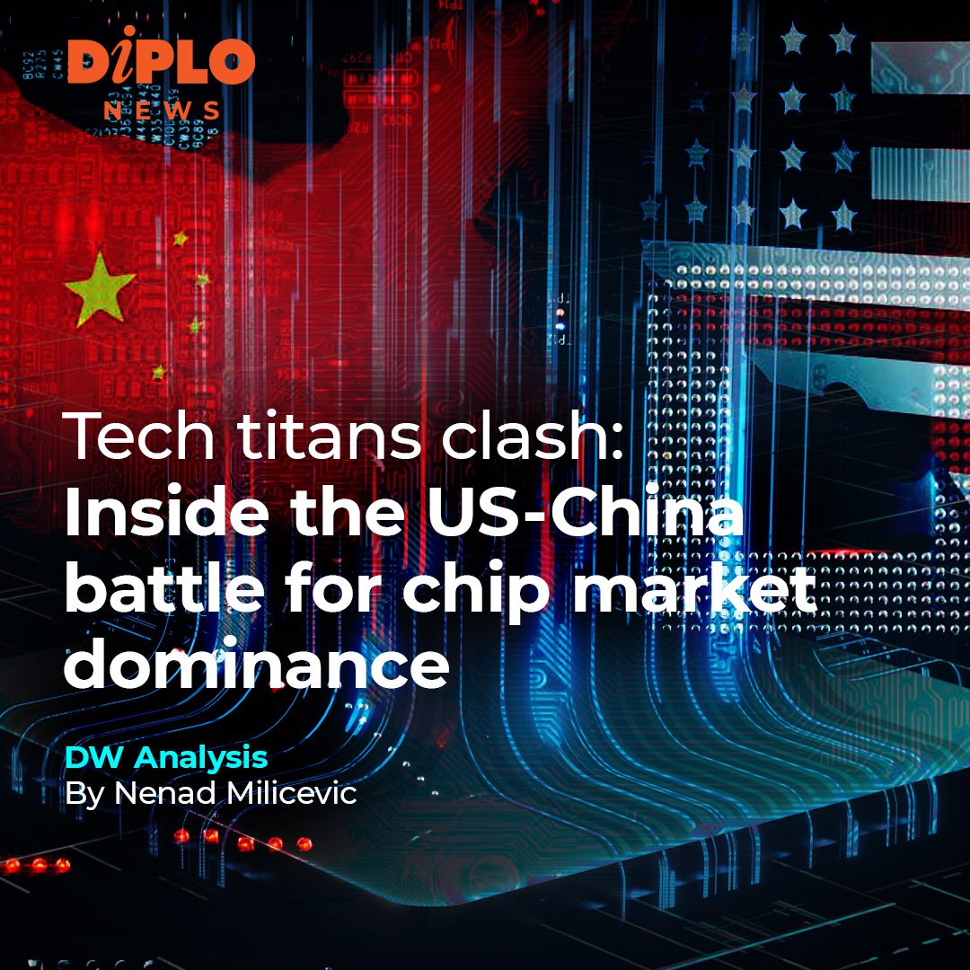 Curious about what’s behind the epic US-China chip war? Discover the strategies reshaping global tech dominance and the high-stakes implications behind the battle in our latest analysis ⬇️ dig.watch/updates/tech-t… What's next in this geopolitical showdown? 💥 . . #Analysis