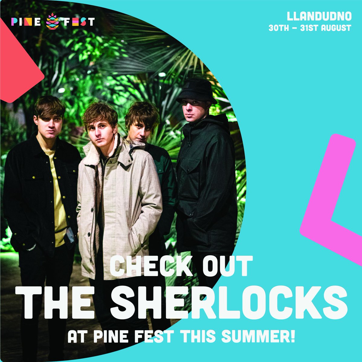 Did you know @thesherlocks will be joining us on the main stage? The Yorkshire lads have gained a loyal following over the years, now selling out tours across UK & Europe and achieving chart success with FOUR Top 20 albums! Tickets available here bit.ly/3wmtilD