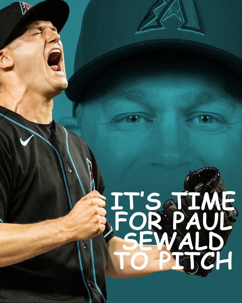 It's time for Paul Sewald to pitch.