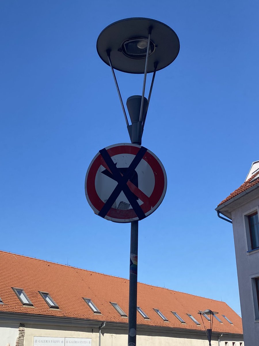 Can someone please explain what on earth this sign is trying to say