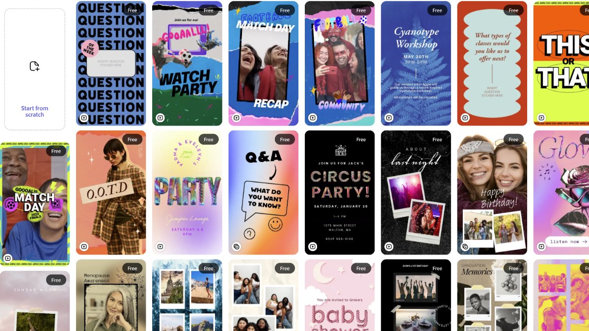 Check out our collection of editable free Instagram Story templates and engage your audience like never before 🤩 adobe.ly/3y9vhui