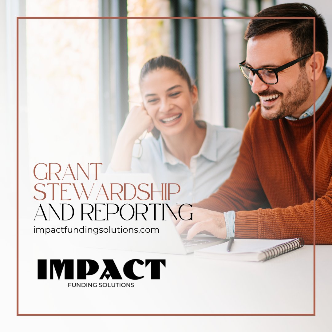 One of our services include: 🌸Grant Stewardship and Reporting - Providing ongoing support to manage and report on awarded grants, maintaining transparency and compliance, and nurturing relationships with funders

If you need assistance let's connect!. impactfundingsolutions.com/solutions-for-…
