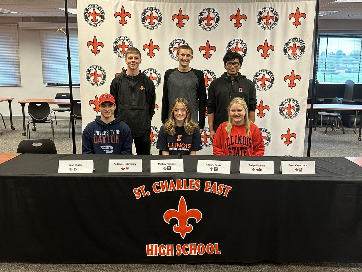 Congratulations to our students entering the CTE field that were celebrated at our inaugural CTE Signing Day!  We are proud of you!  #AllinSaINts