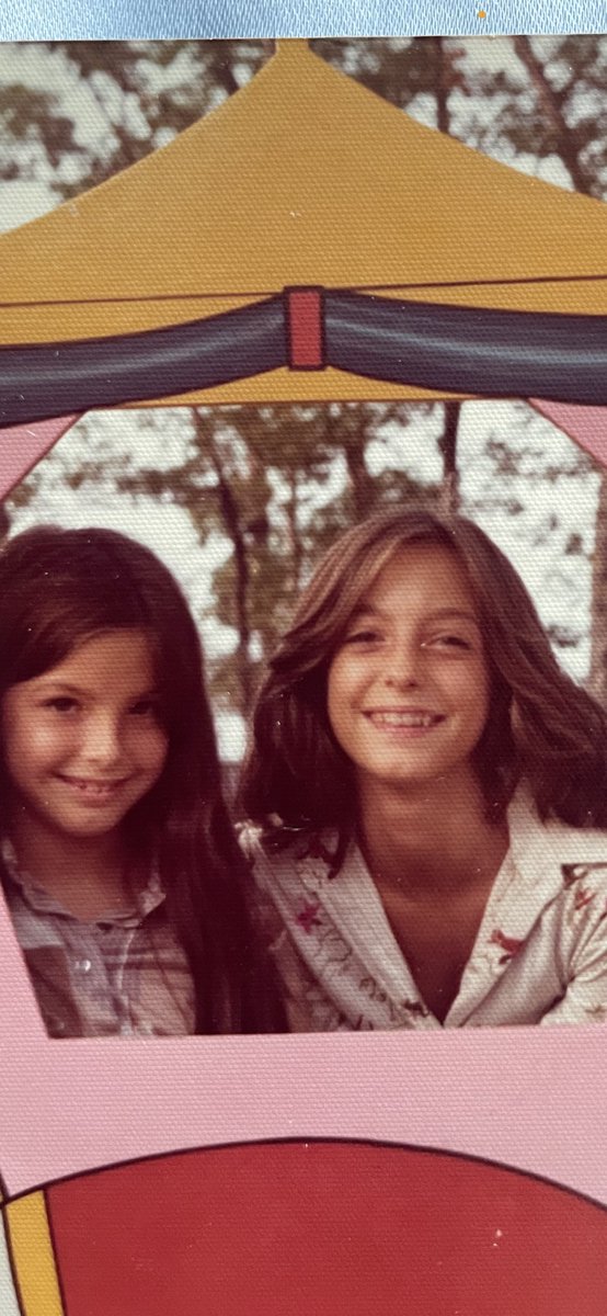 Throwback Thursday. My sister Nancy and I at Great Adventure NJ.