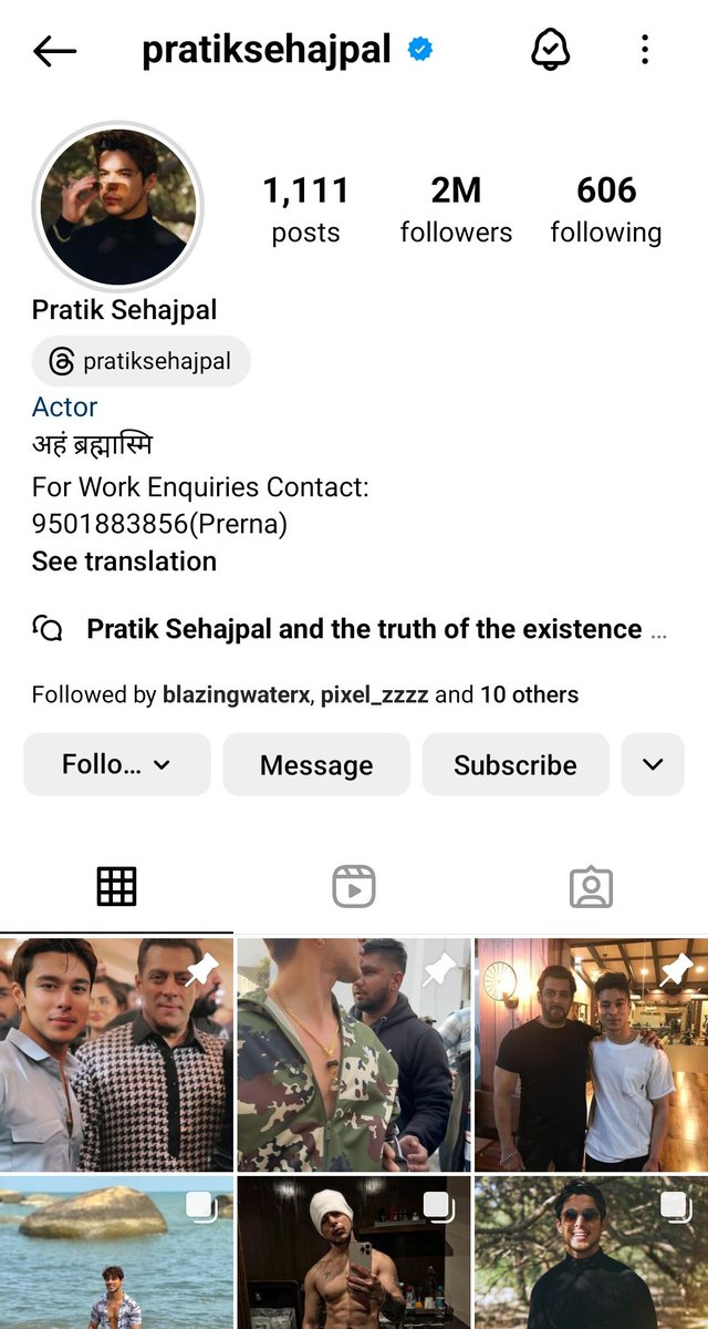 1111 posts completed on our champ's insta🥳💃♥️♥️
Congratulations my boy @praticksejpal ♥️♥️
Feel so proud of your journey♥️♥️
Keep shining and keep smiling always♥️♥️
#PratikSehajpal #PratickSejpal #PratikFam #PratickFam